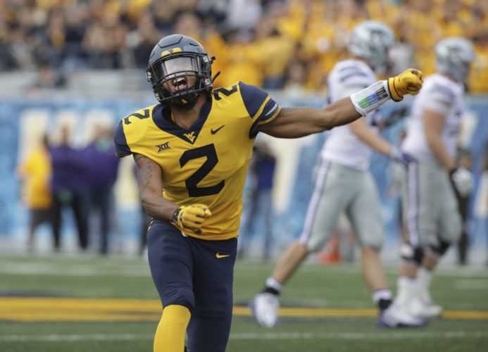 Grier Tosses 5 TDs As WVU Rolls Kansas State